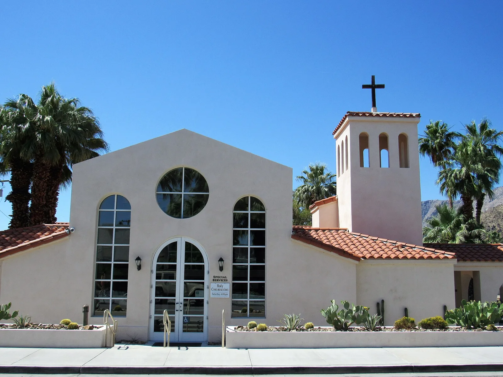 Church of St. Paul in the Desert Palm Springs, California — Palm Springs airbnb marketing