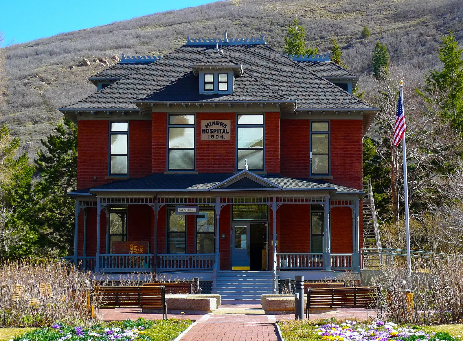 Miners Hospital Park City Utah photo D Ramey Logan — Park City airbnb marketing