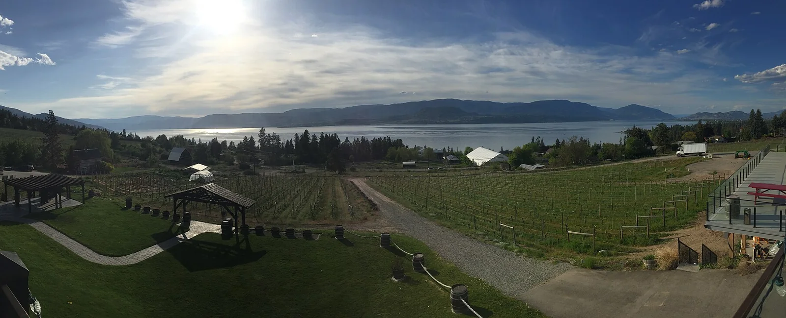 Okanagan Lake in May — Penticton airbnb marketing