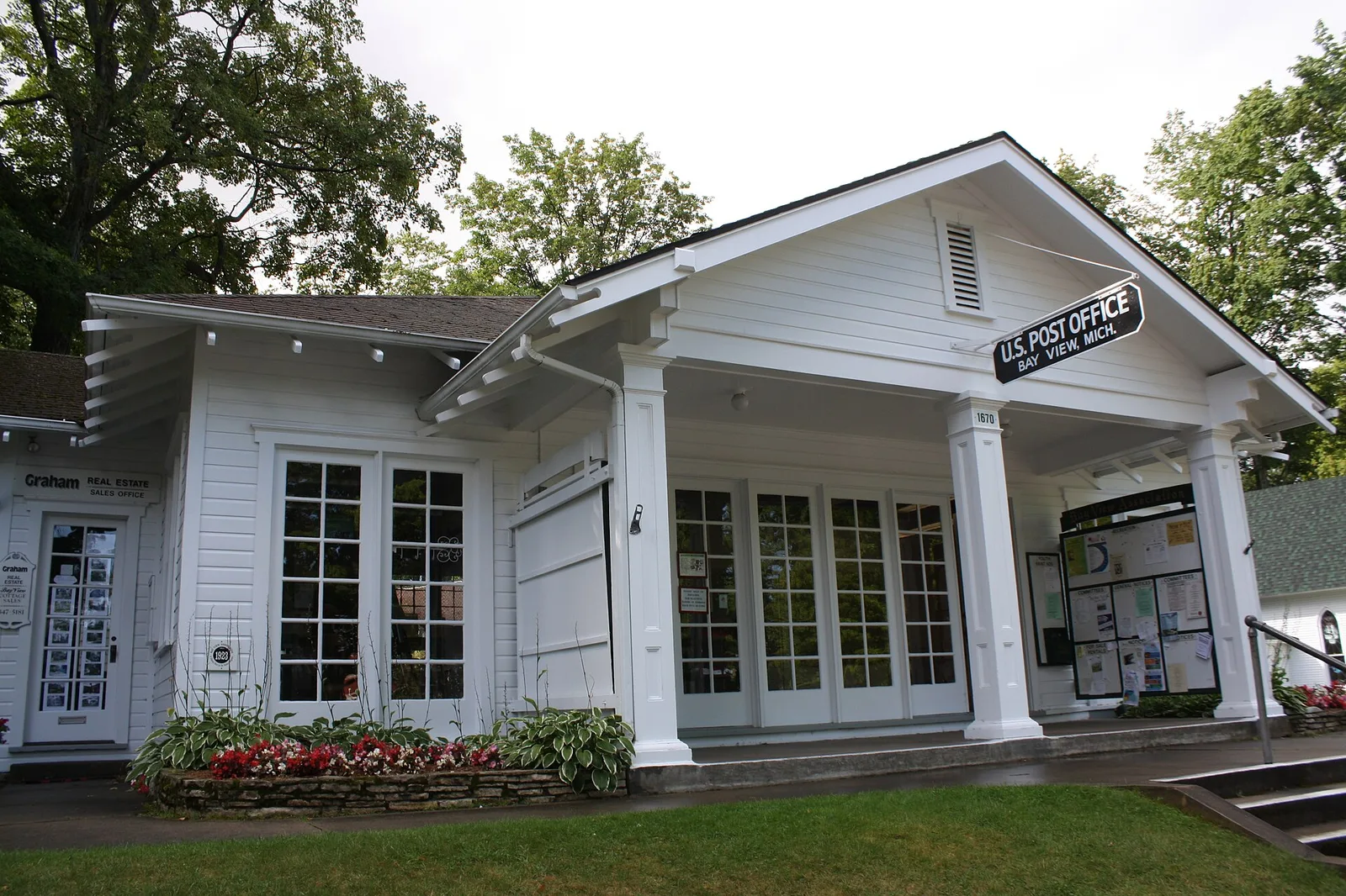 Bay View Michigan Post Office — Petoskey airbnb marketing
