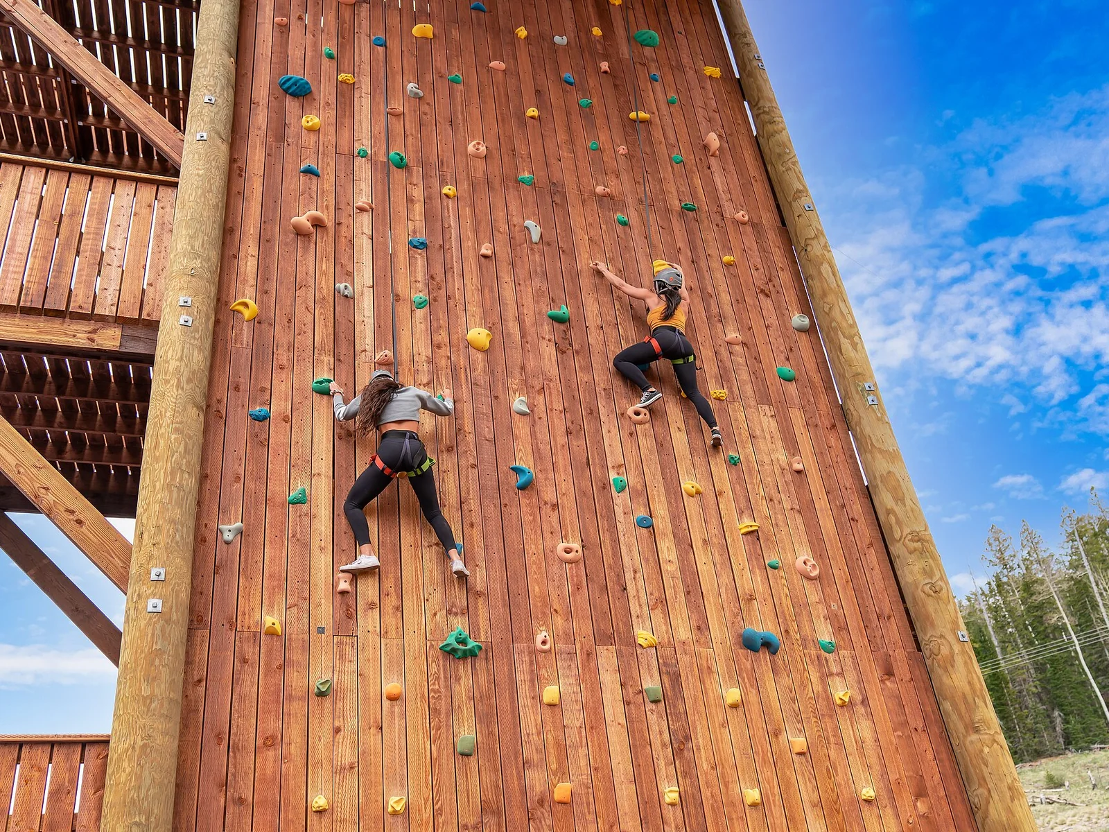 Climbing wall, Sunrise Park Resort — Pinetop-Lakeside airbnb marketing