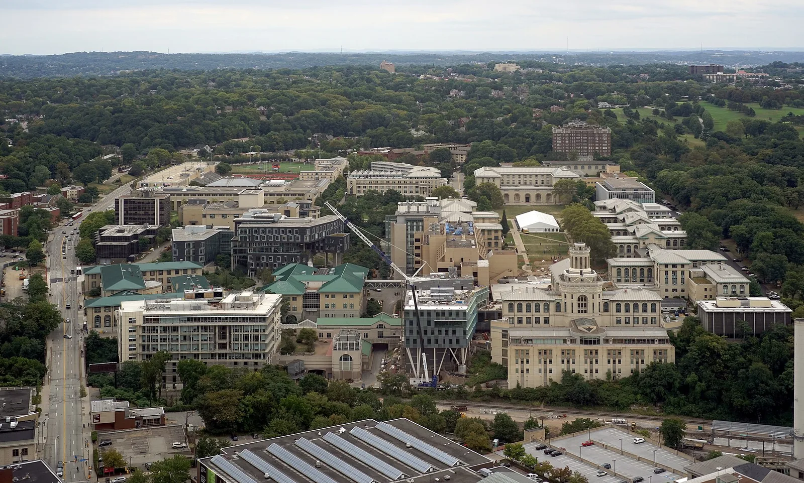 Carnegie Mellon University As Seen — Pittsburgh skyline