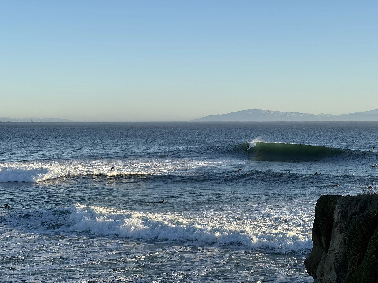 Steamer Lane — Santa Cruz California boardwalk