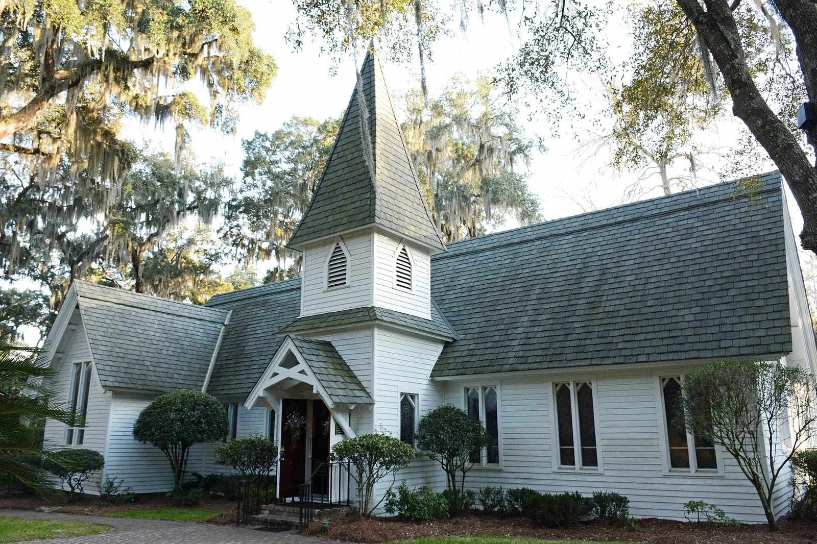Christ Episcopal Church, St. Simons Island, Georgia, USA, — Sea Island airbnb marketing
