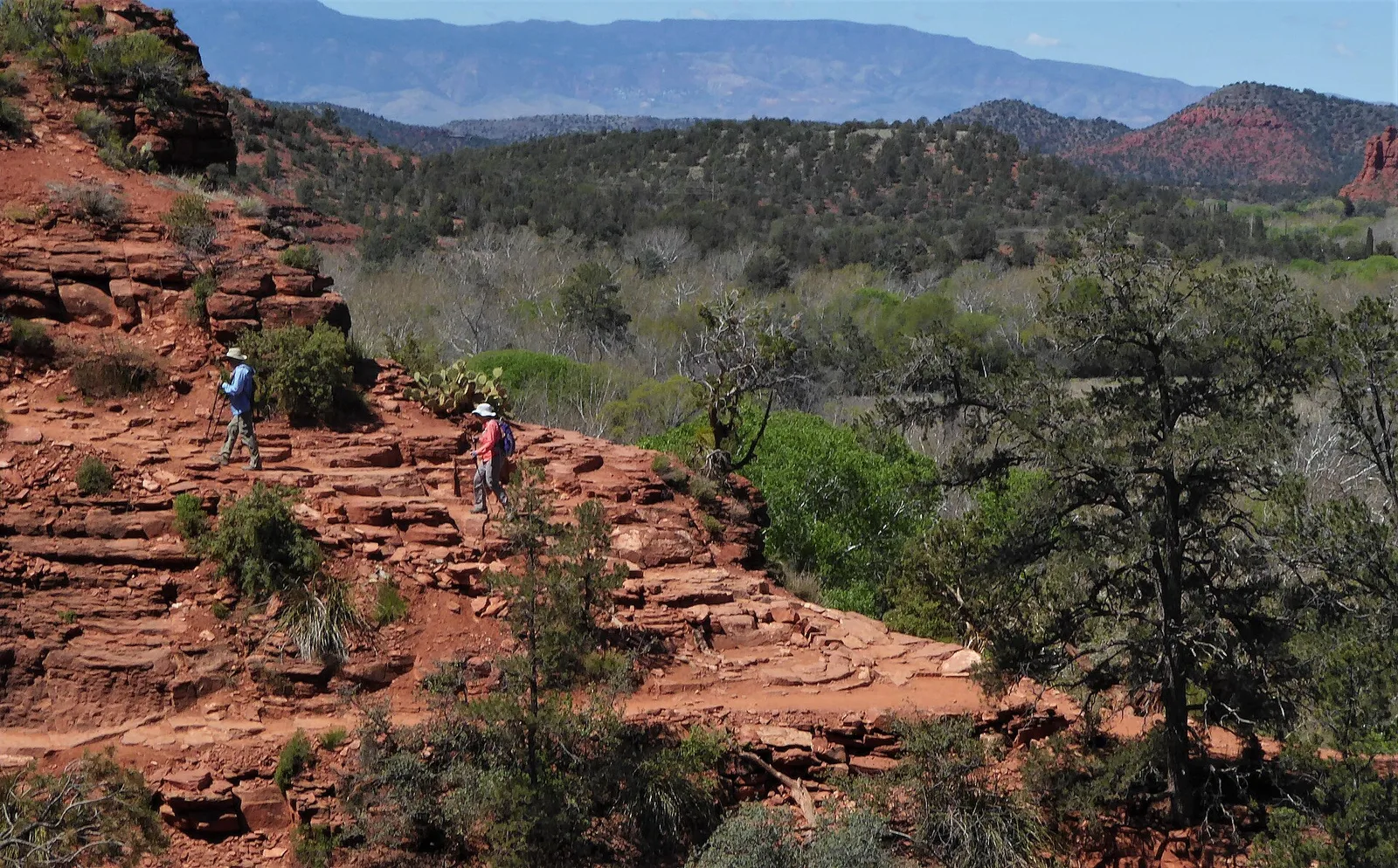 Sedona Hiking above Oak Creek — Sedona airbnb marketing