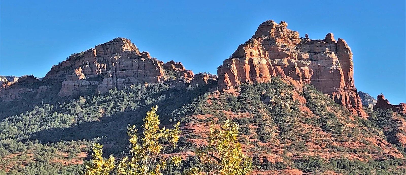 Red rocks above Sedona — Sedona airbnb marketing