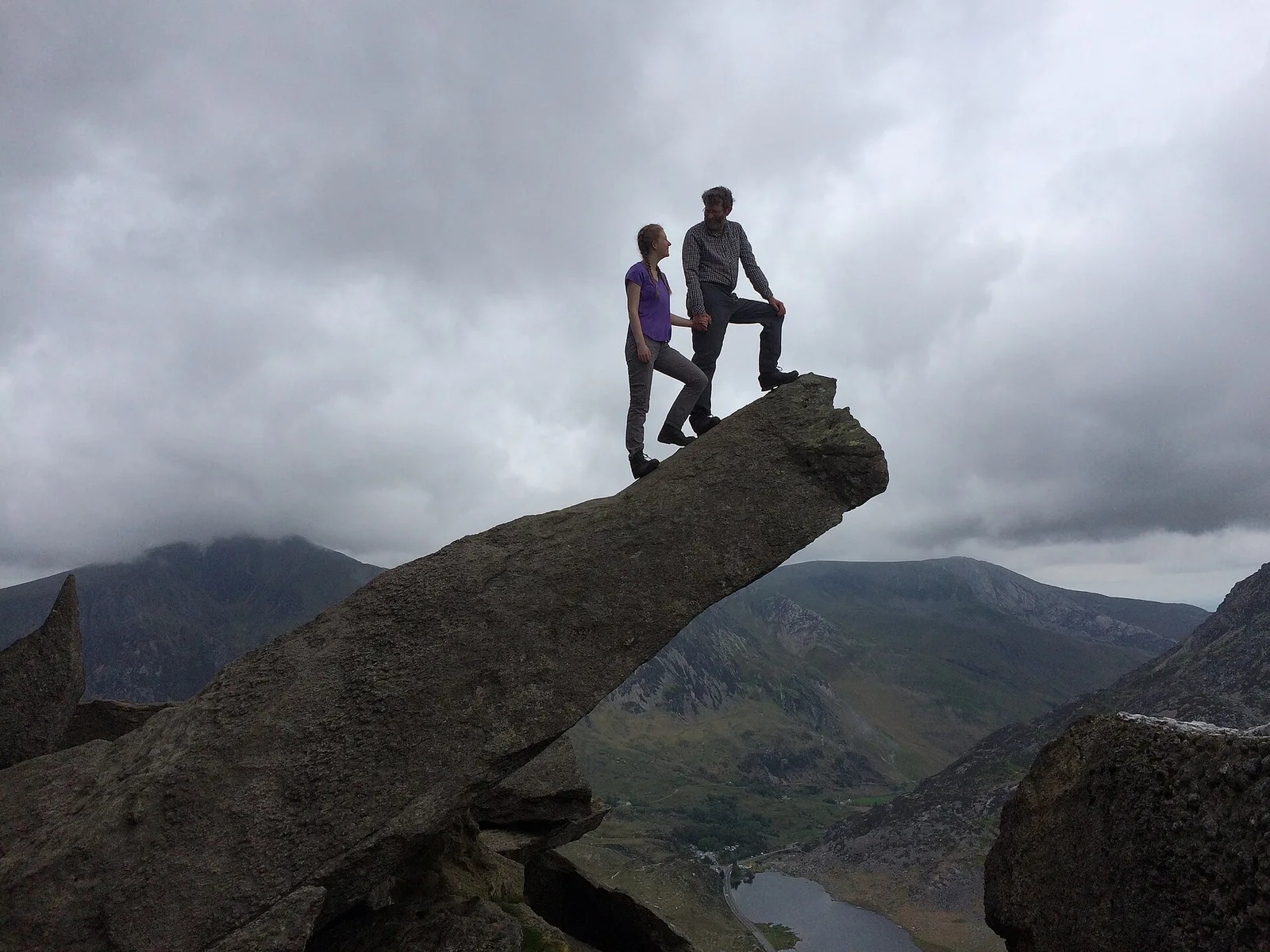 The Cannon Stone, Tryfan — Snowdonia airbnb marketing
