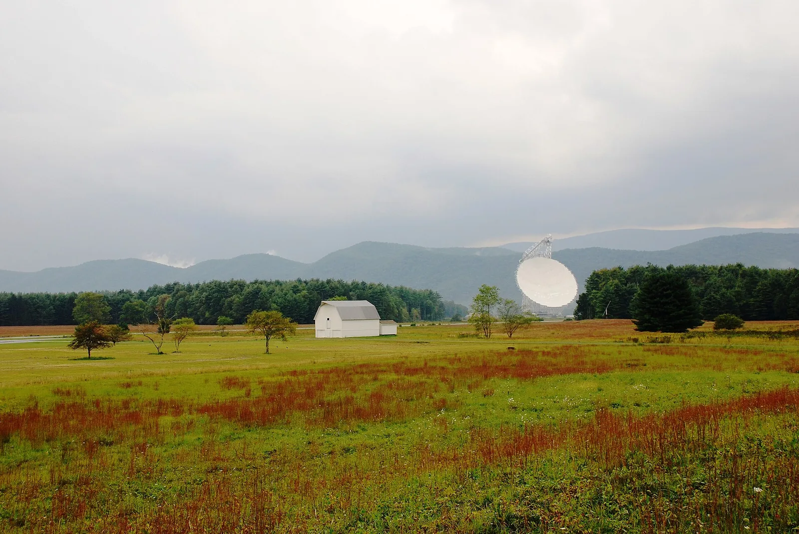Green Banks GBT 4 — Snowshoe airbnb marketing