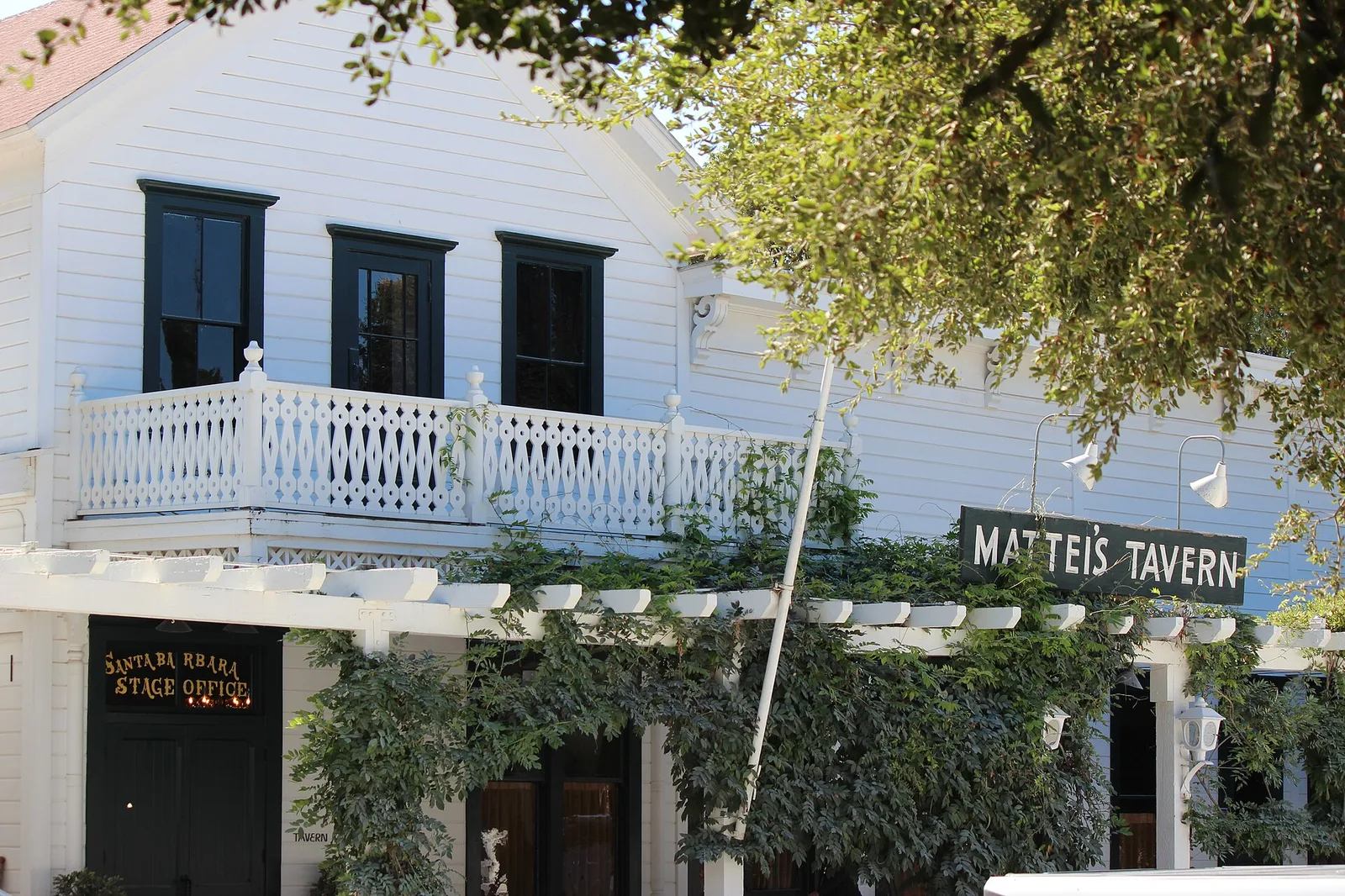 Outside Mattei's Tavern, Los Olivos, California — Solvang airbnb marketing