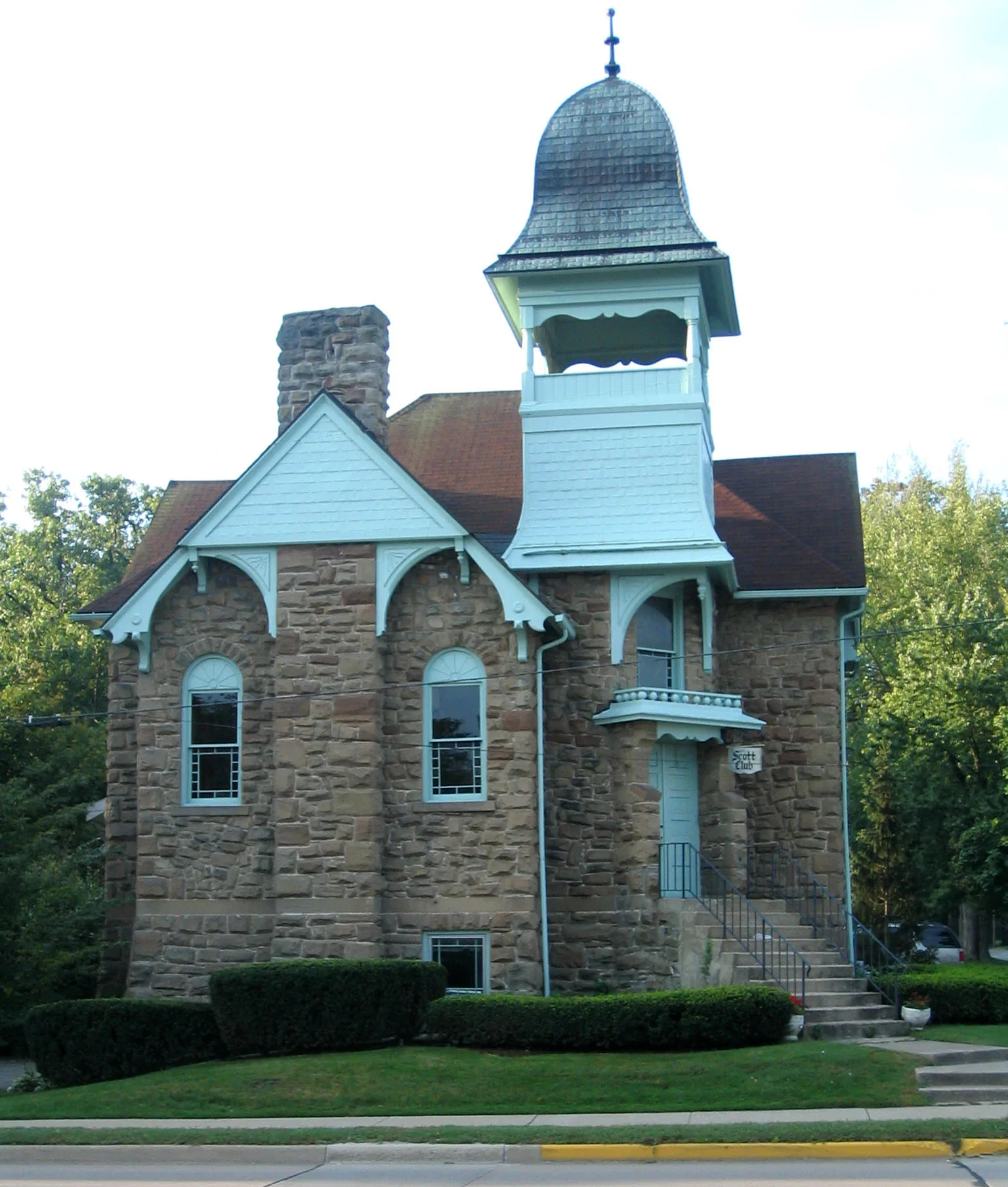 Scott Club from Phoenix Street — South Haven airbnb marketing