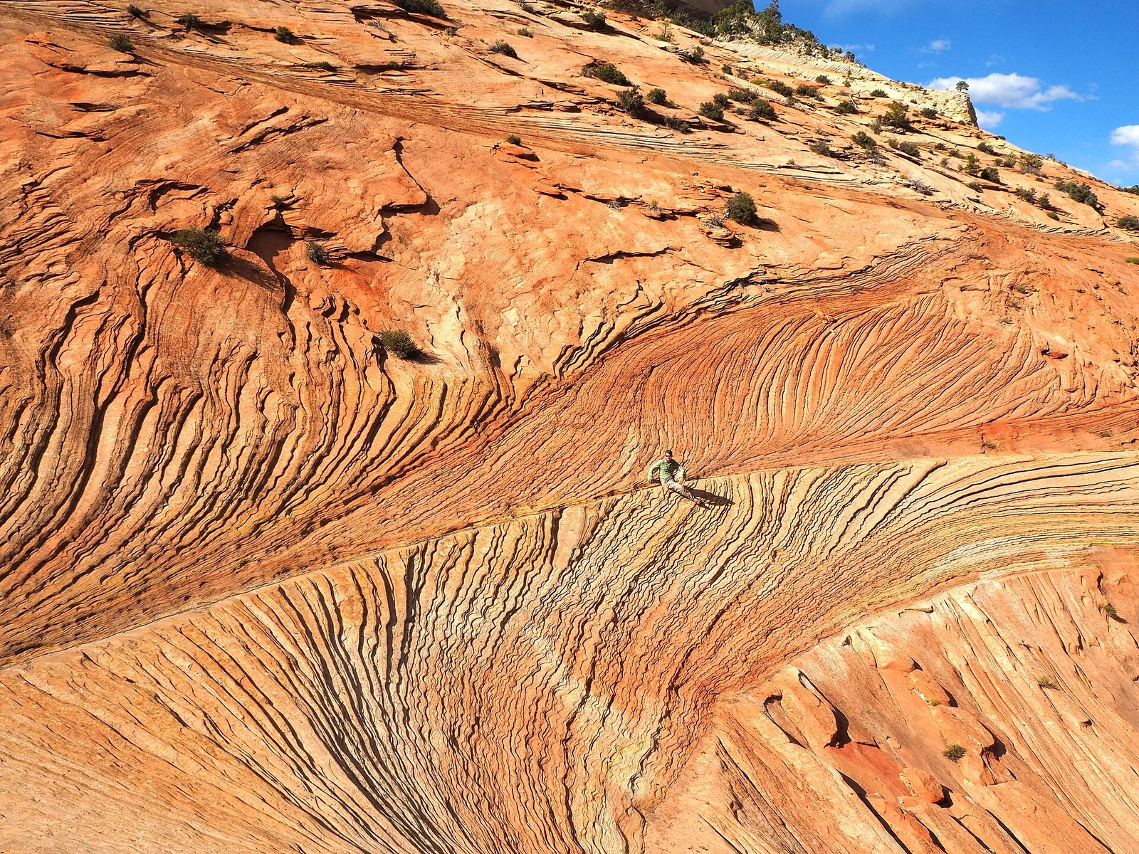 Sandstone in Zion National Park — Springdale airbnb marketing