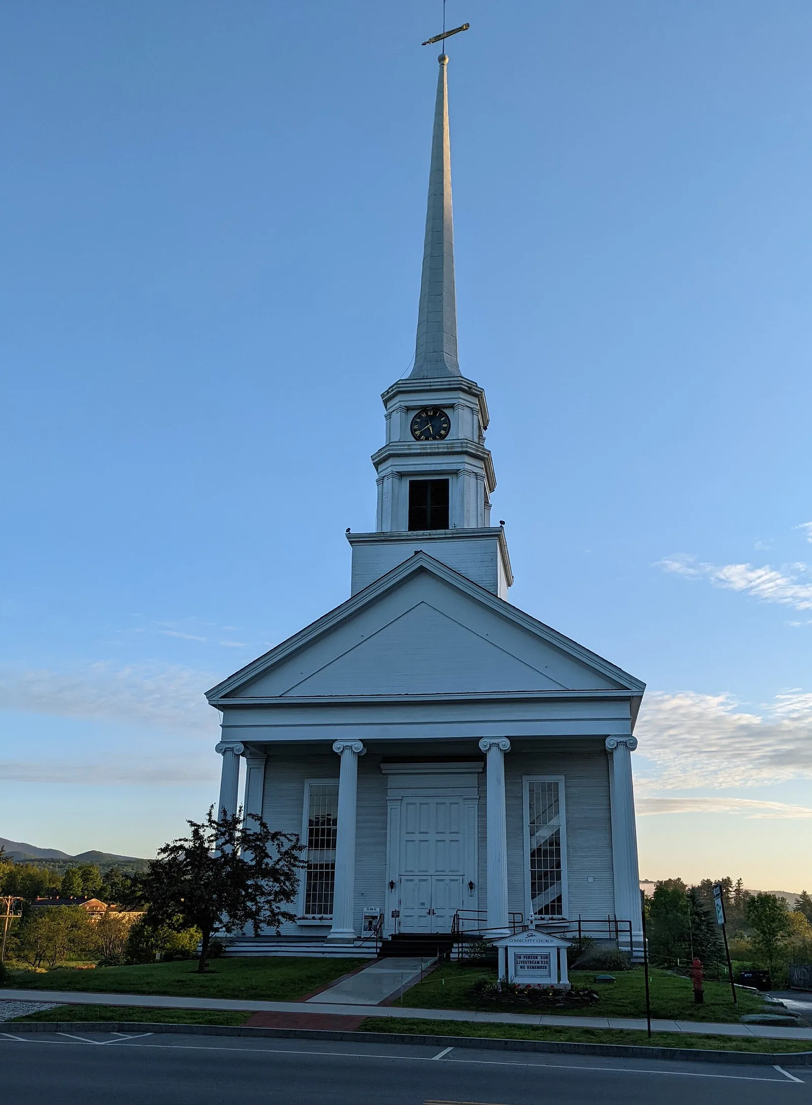 Stowe Community Church — Stowe airbnb marketing