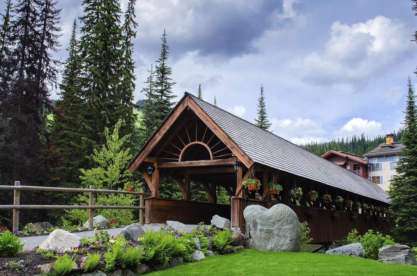 Covered Bridge June2017 — Sun Peaks airbnb marketing