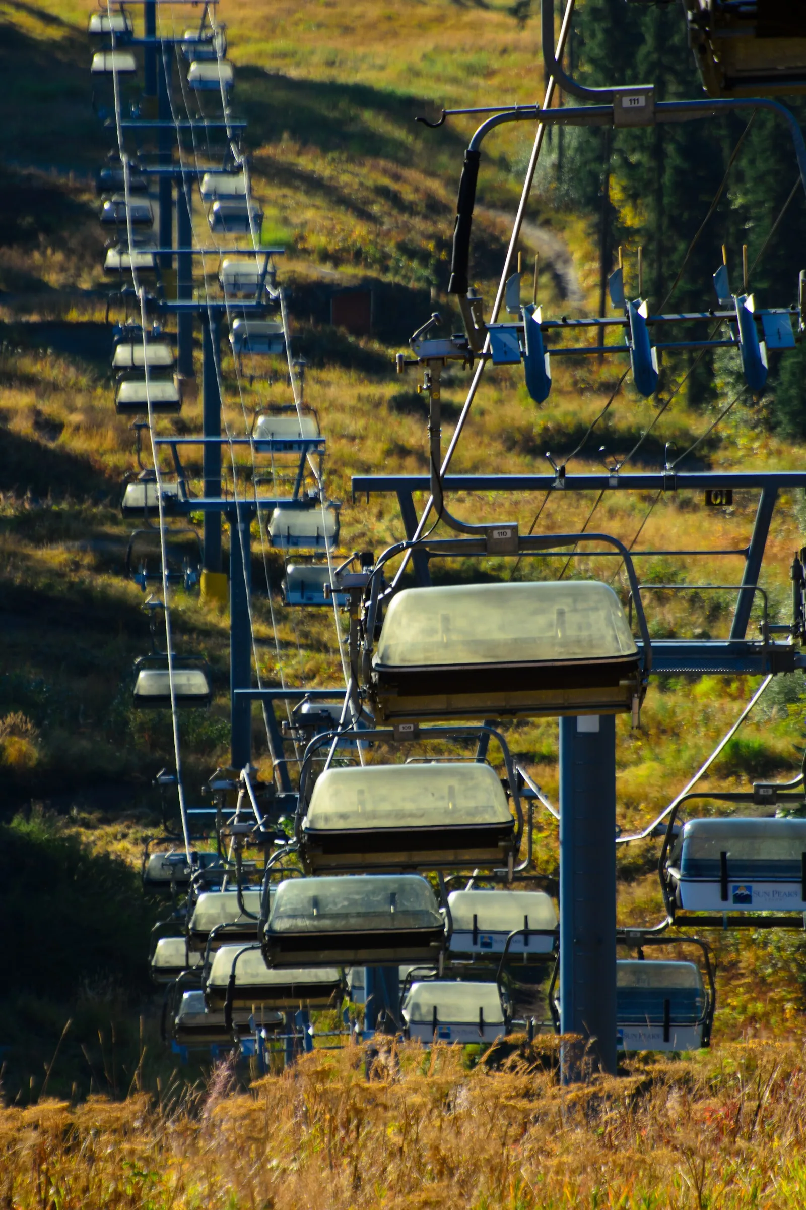 Tod Mountain lifts in Sun Peaks resort — Sun Peaks airbnb marketing