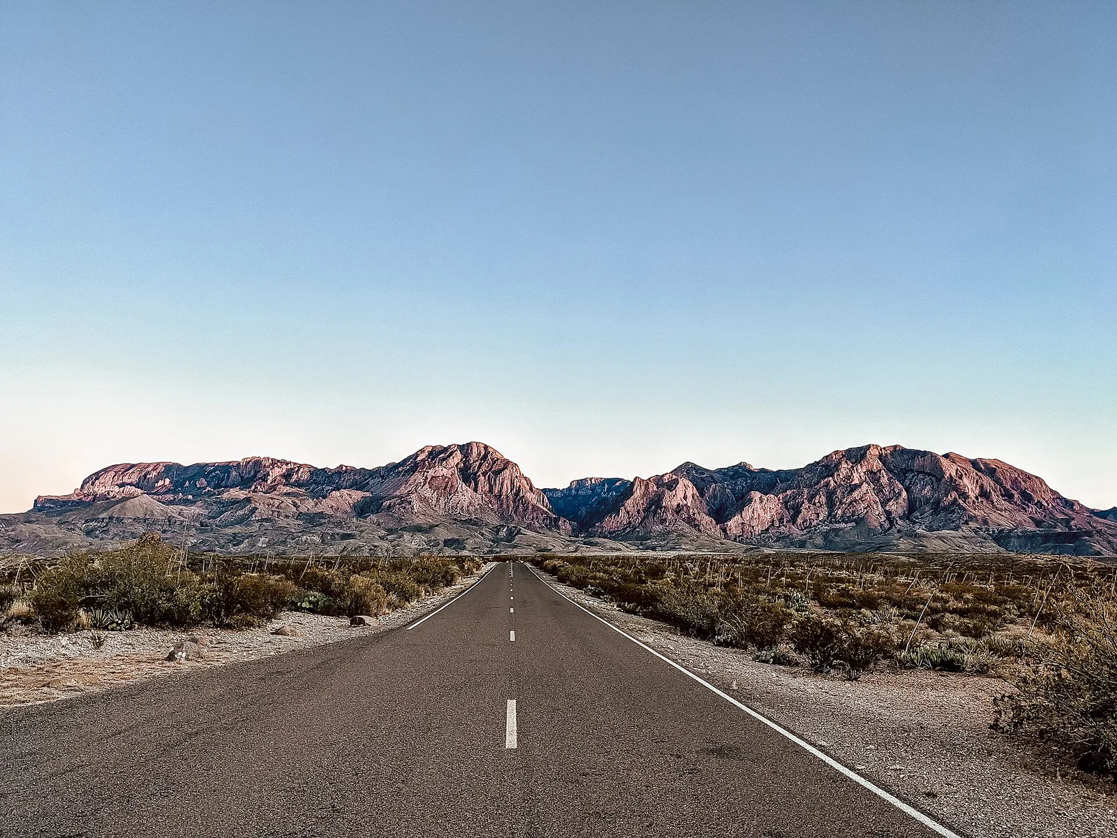 Chisos mountains roman — Terlingua airbnb marketing