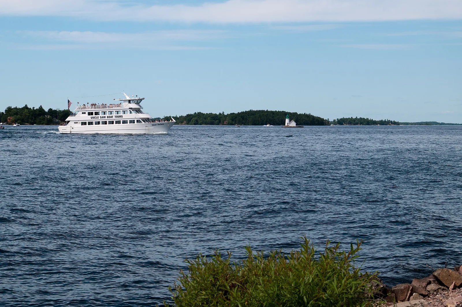 Alexandria bay saint lawrence uncle sam 05.07.2012 — Thousand Islands airbnb marketing
