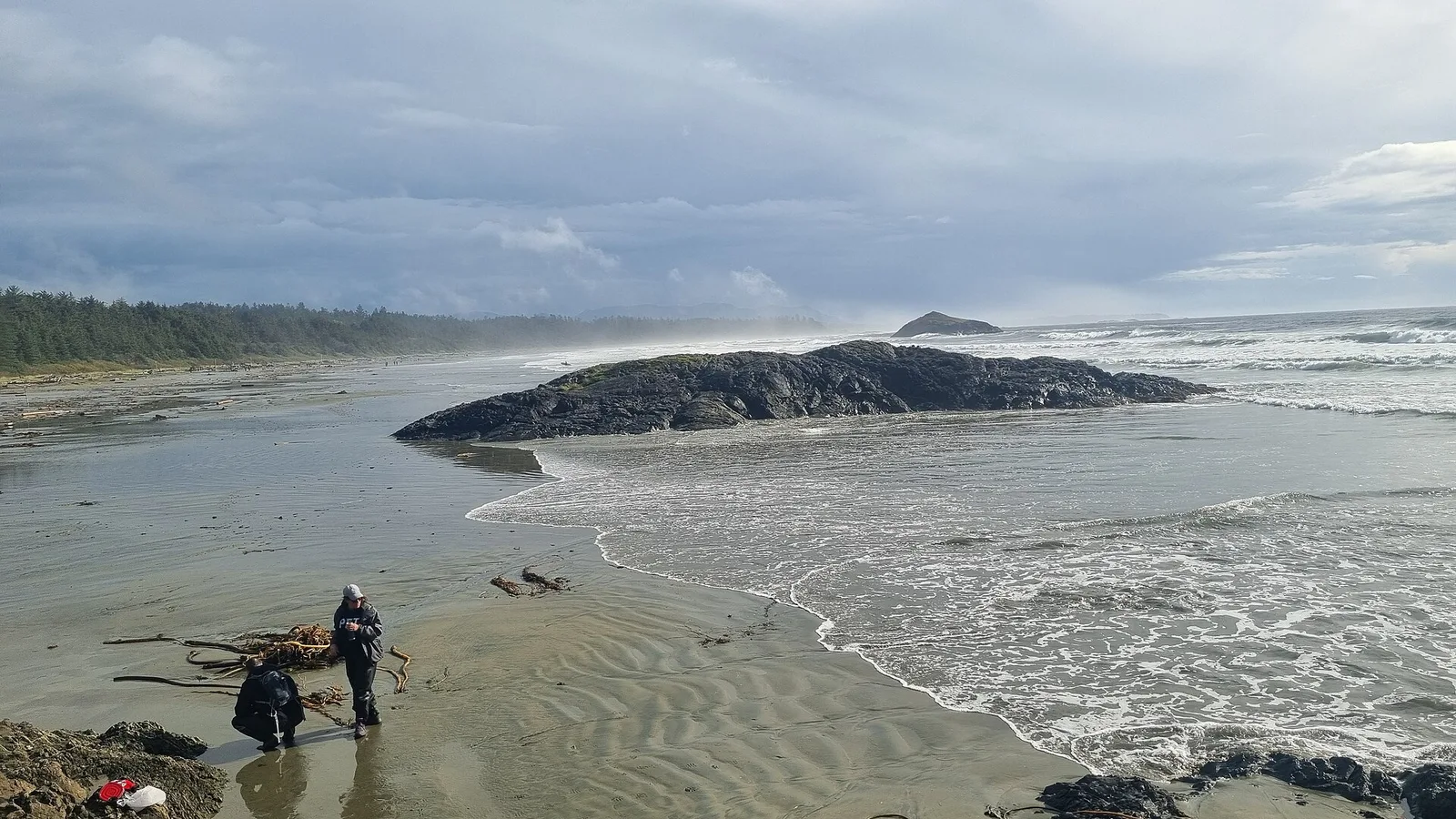 Long Beach from Incinerator Rock — Tofino airbnb marketing