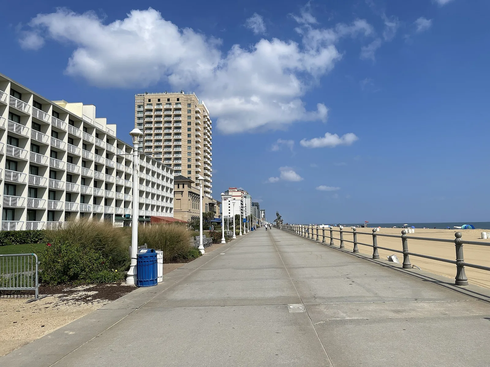 Virginia Beach boardwalk at 29th Street looking north — Virginia Beach airbnb marketing