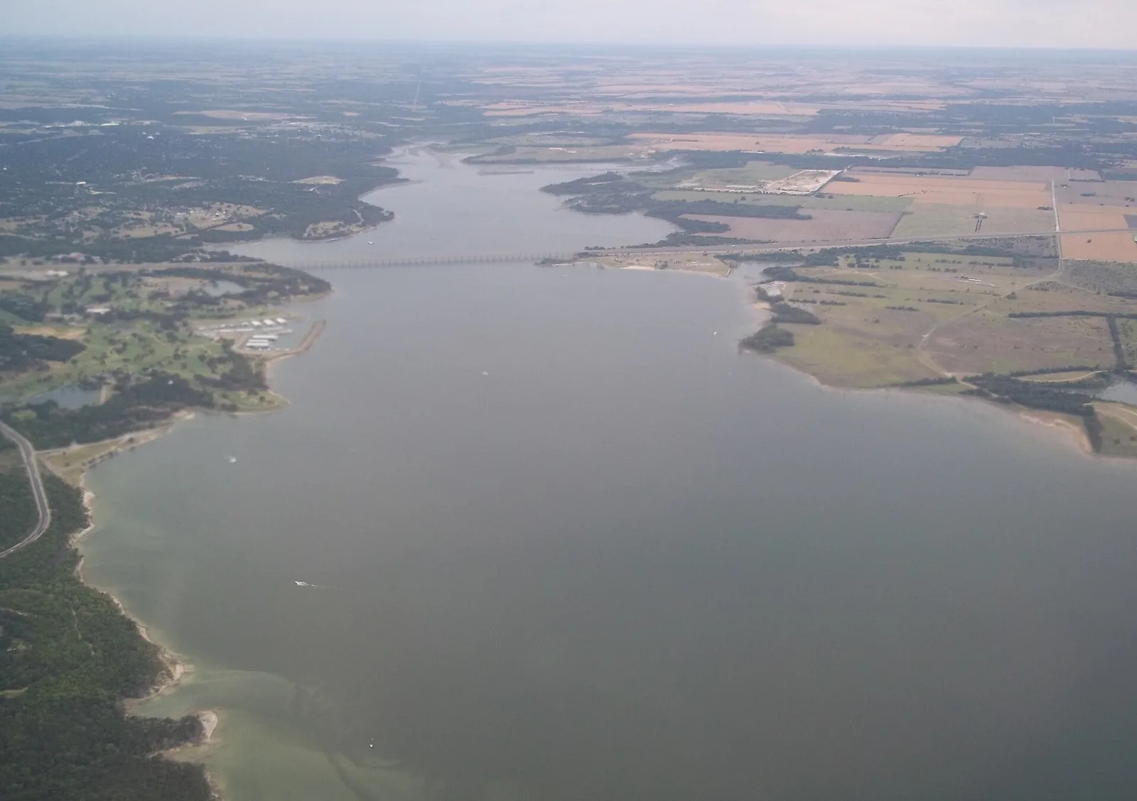 Lake Waco southern portion — Waco airbnb marketing