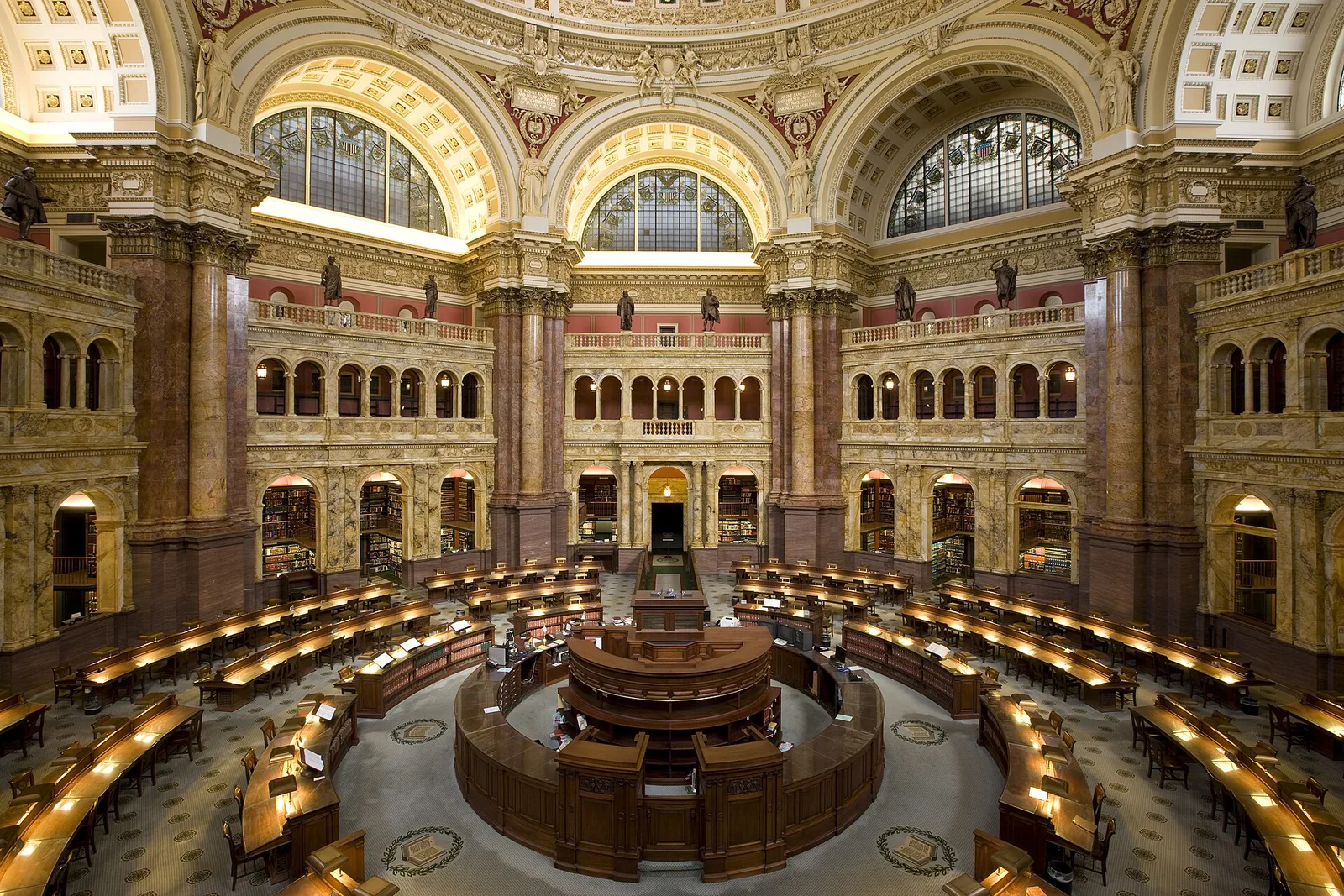 LOC Main Reading Room Highsmith — Washington, DC airbnb marketing