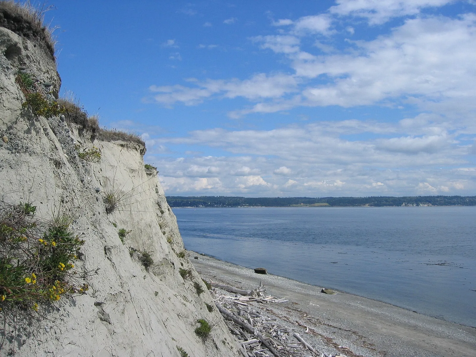 Fort Casey Cliff — Coupeville Washington