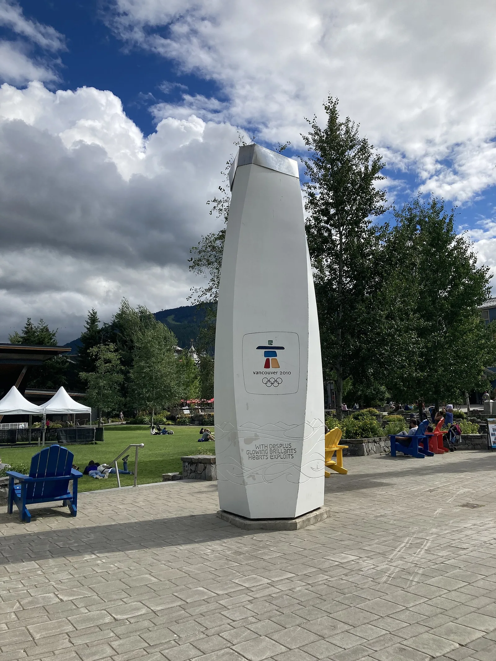 Whistler Olympic Cauldron — Whistler airbnb marketing