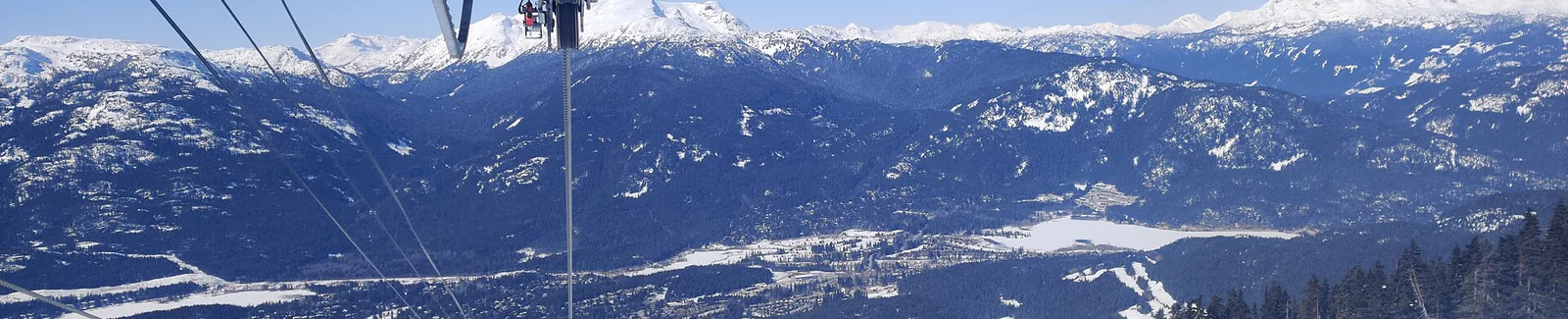 Whistler from Blackcomb — Whistler airbnb marketing