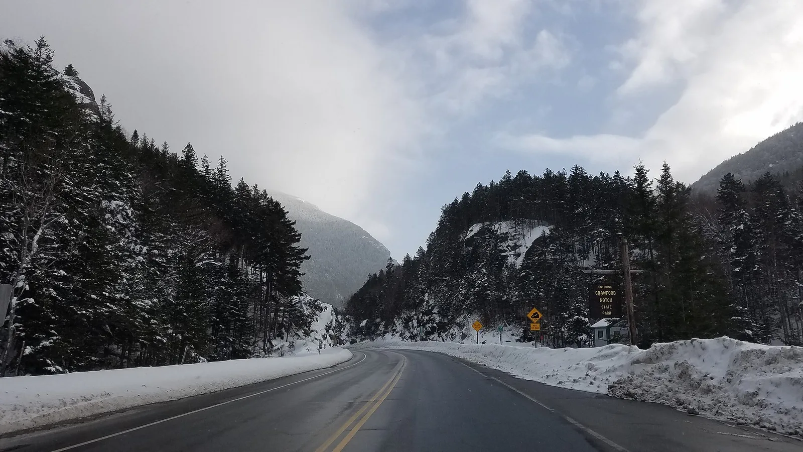 Crawford Notch Summit — The White Mountains airbnb marketing