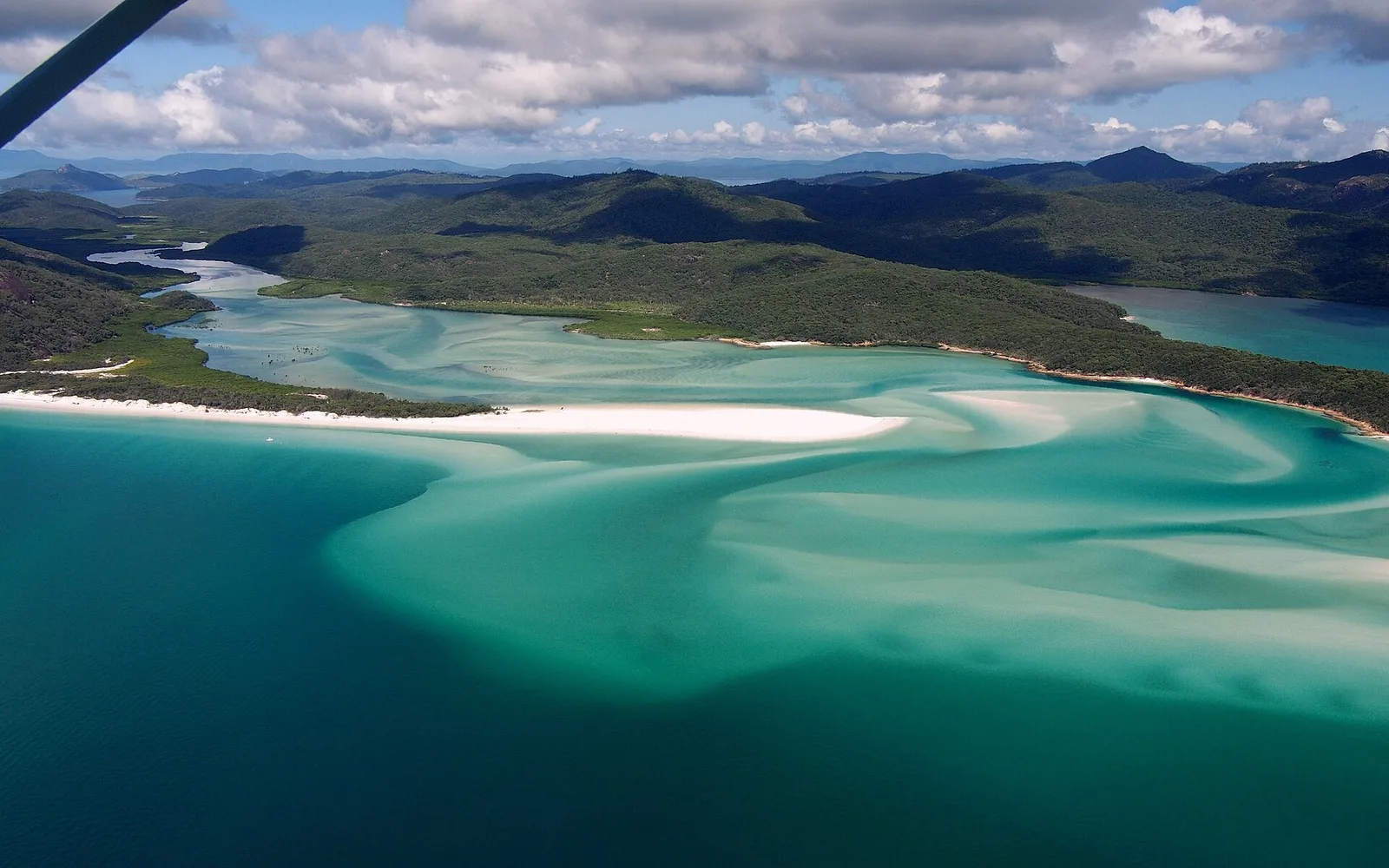 Aerial View of Hill Inlet 2013.04 panoramio — The Whitsundays airbnb marketing