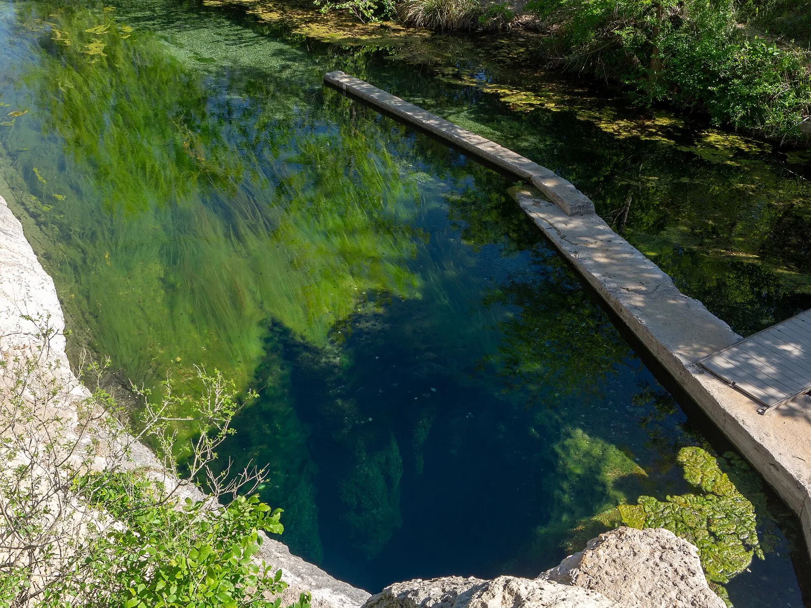 Jacob's Well — Wimberley airbnb marketing