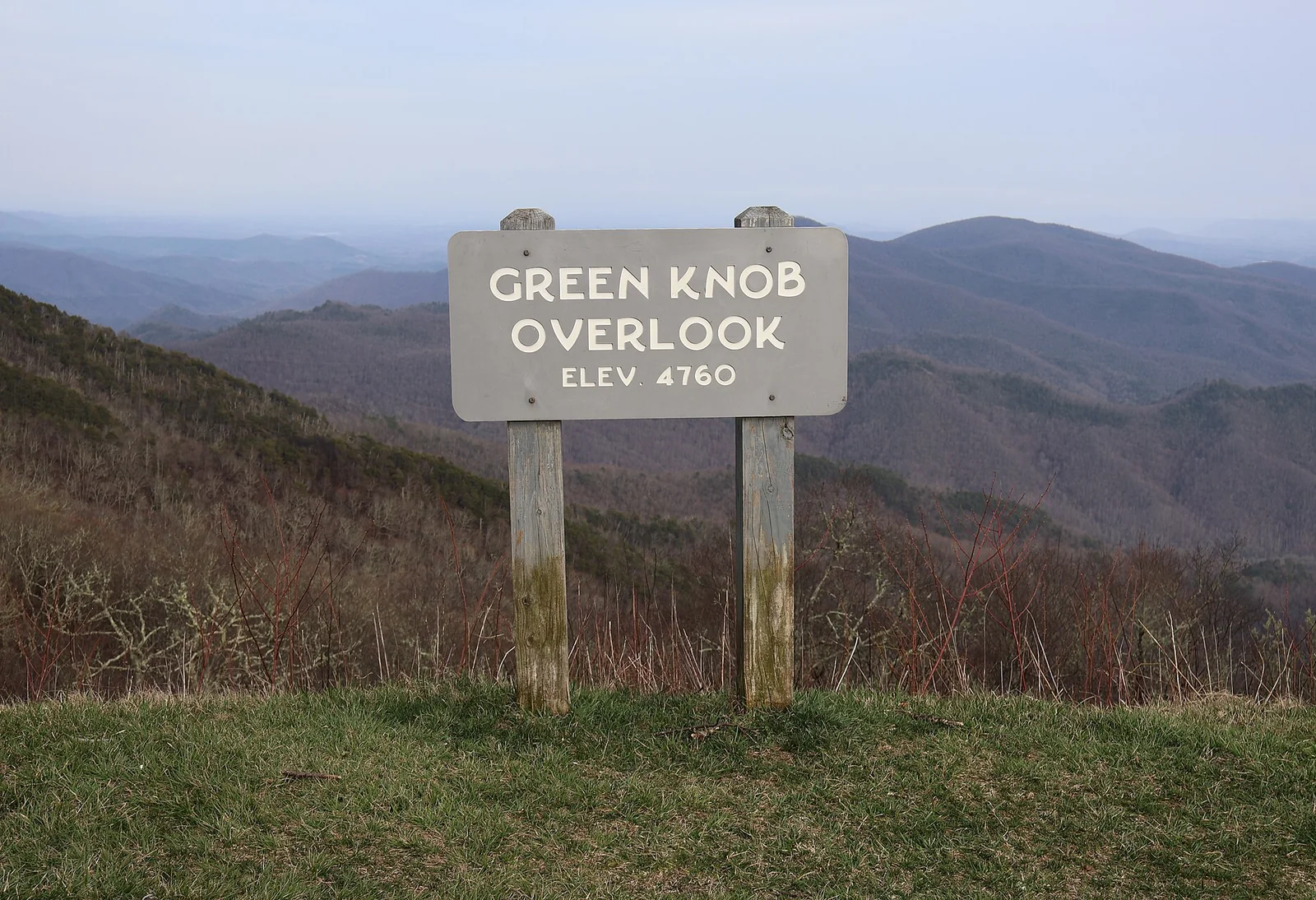 2019 07 21 Green Knob Overlook Blue Ridge Parkway — Wintergreen airbnb marketing