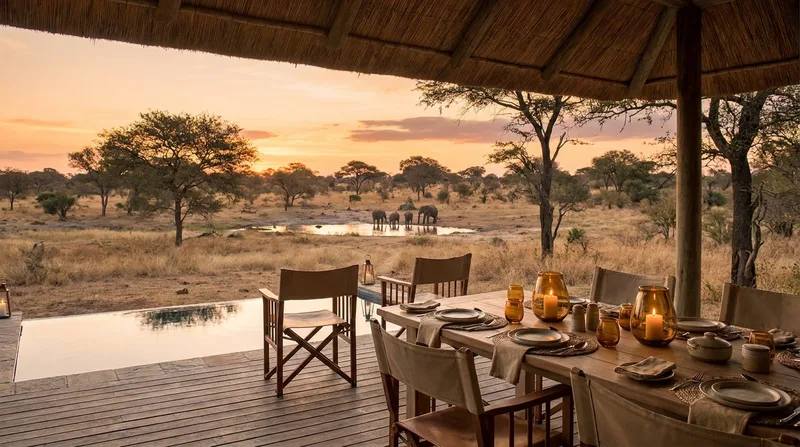 Safari lodge and private reserve marketing