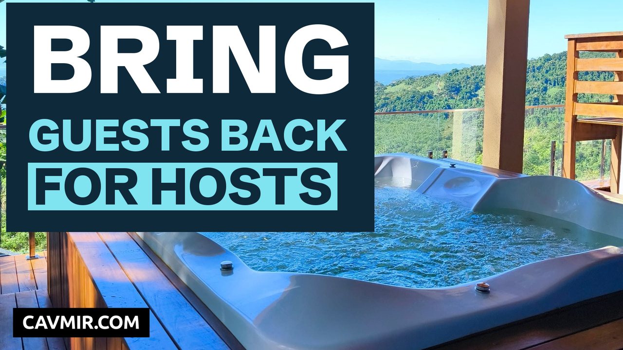 Cover of the Cavmir video How to Get Repeat Guests for Your Vacation Rental